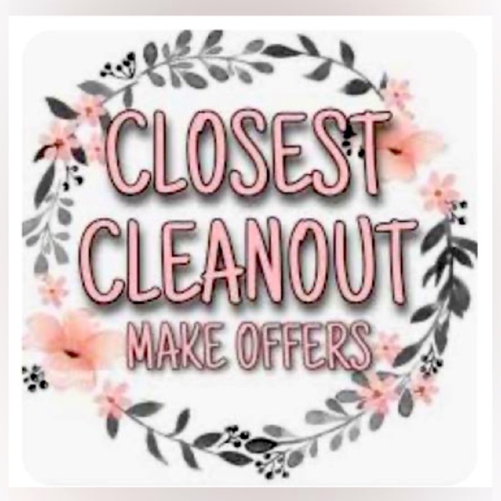 Huge closet cleanout